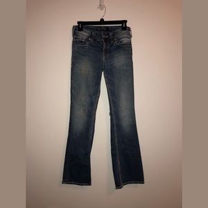 Silver Bootcut Jeans